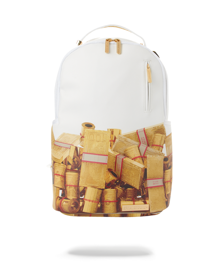 Gold Money Bricks Dlxv Backpack