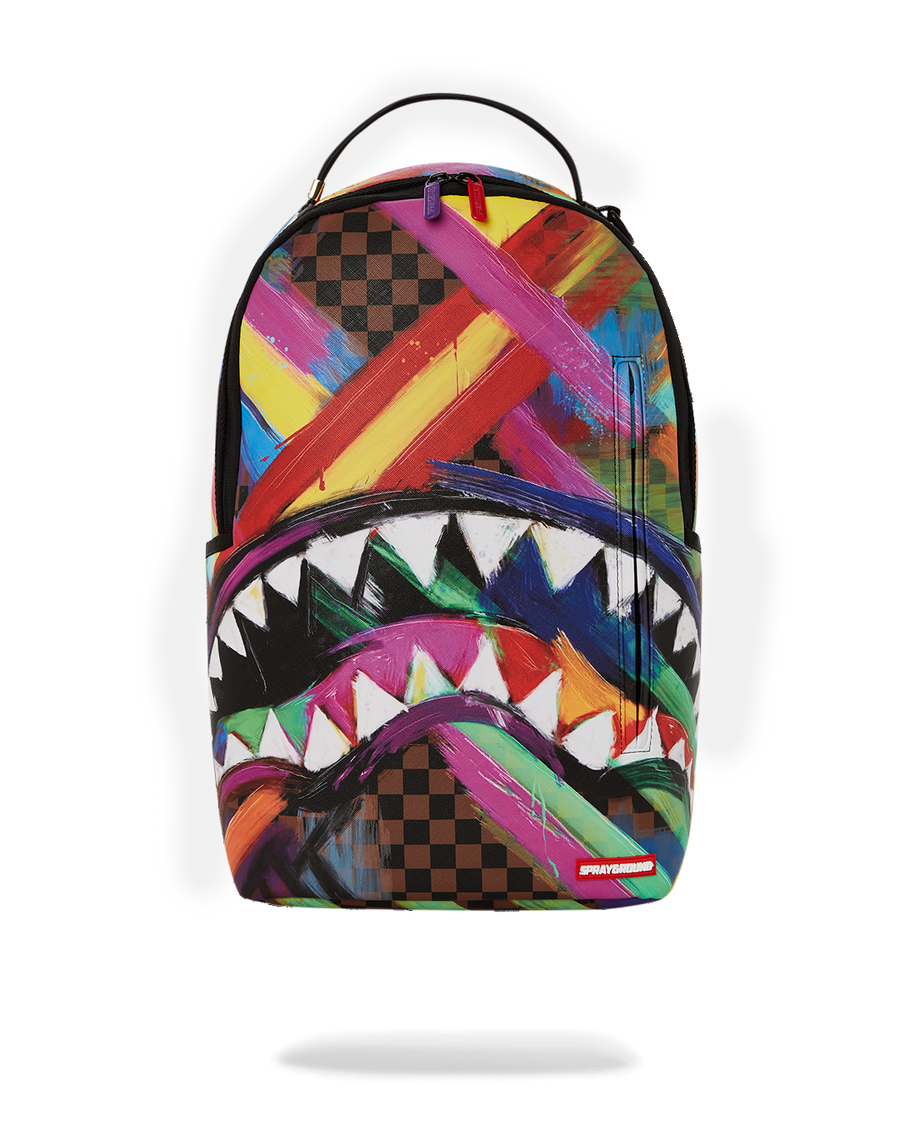 Sharks In Paris City Streaks Backpack (Dlxv)