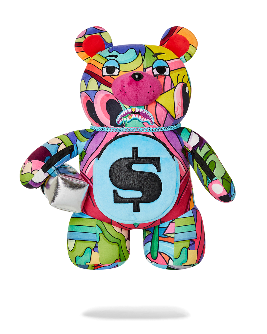 Steady Trippin Moneybear Teddybear Backpack