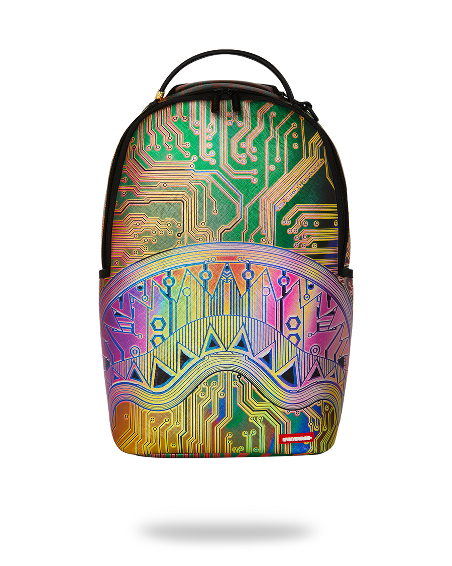 Circuit Board Magnetic Grid Backpack
