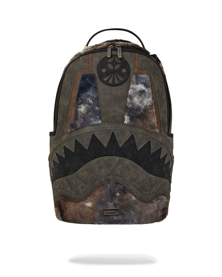 Foundation Days Fur Coat Shark Backpack