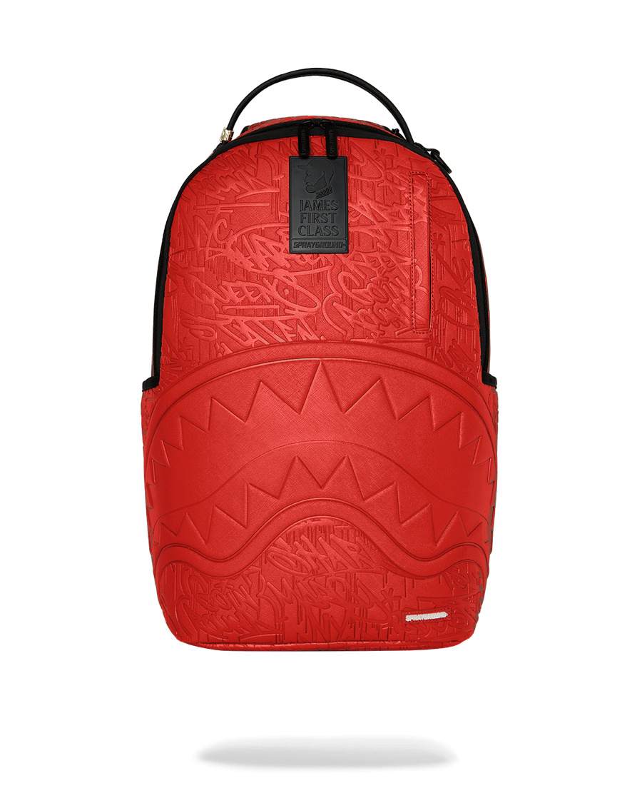 James First Class Red Backpack