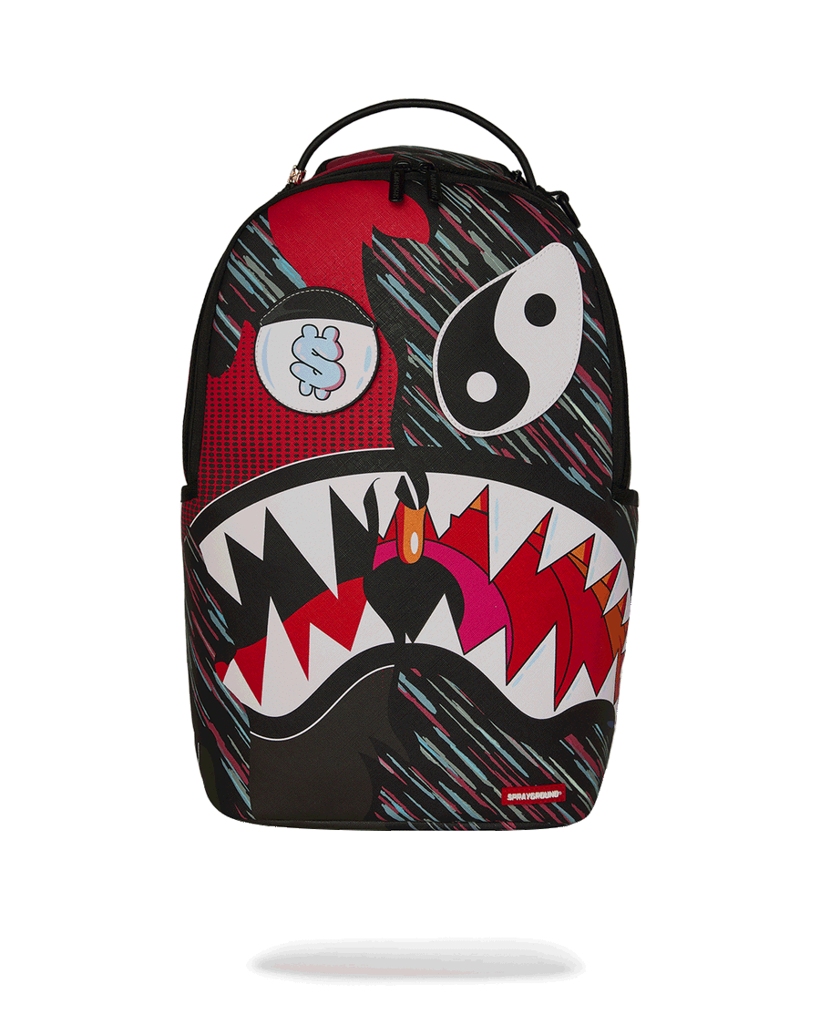 Hyper Driven Shark Backpack (Removable Set Of Eyes)