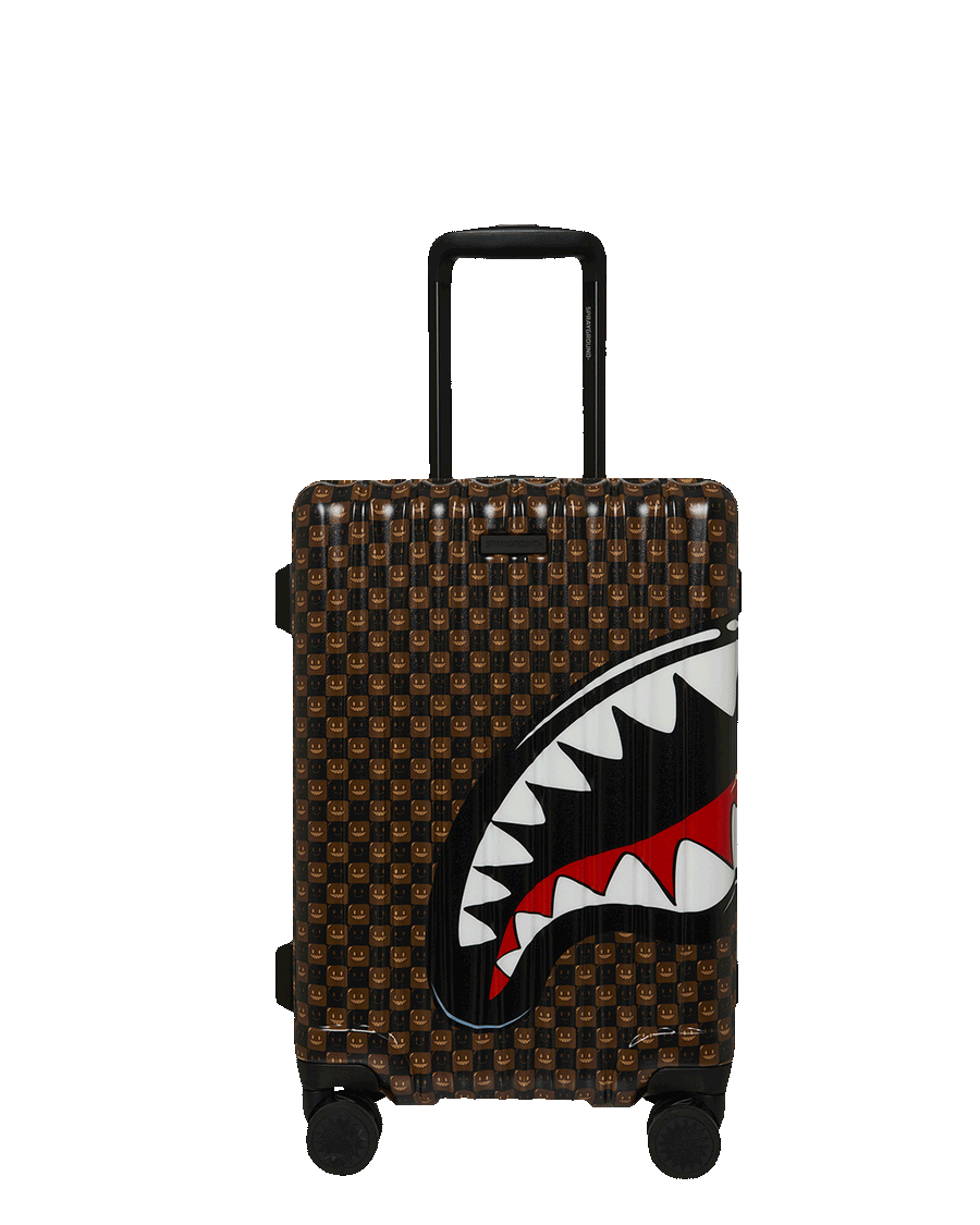 Sharks In Paris Grin & Grind Carry-On Luggage