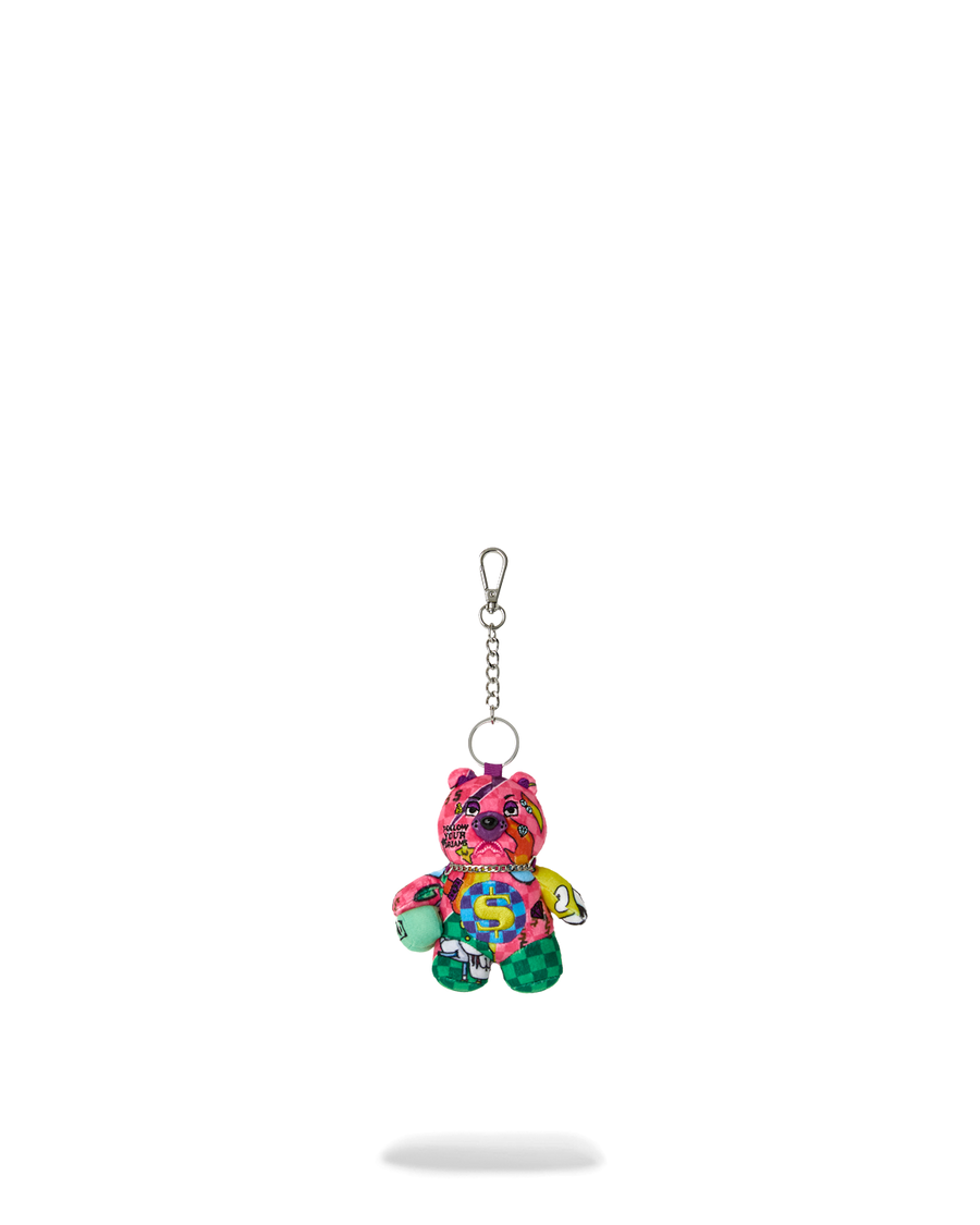 Kawaii Chaos Bear Keychain