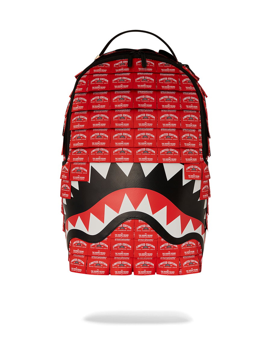 Made Of Woven Labels Shark Backpack