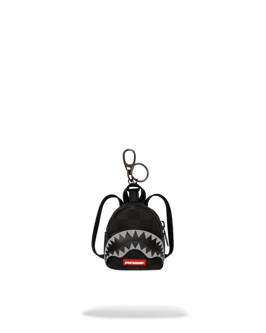 Lights Out Sharks In Paris Backpack Keychain
