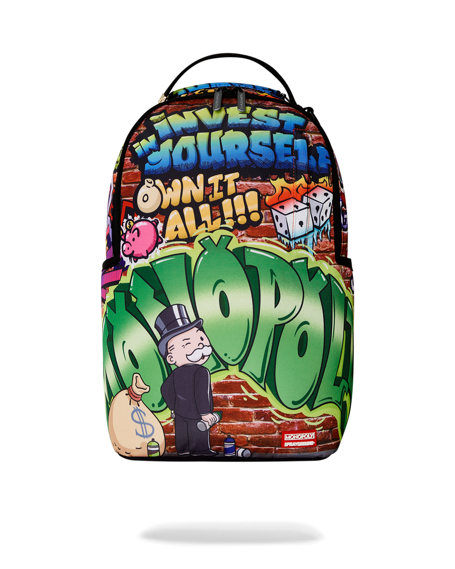 Monopoly Graffiti Gold Rush Dlxr Backpack