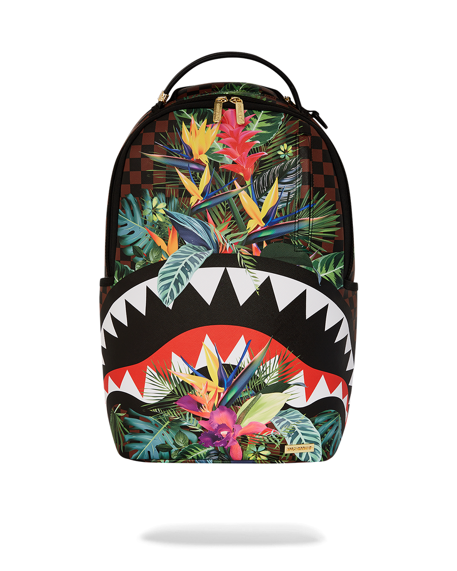 Tropical Check Dlxsv Backpack