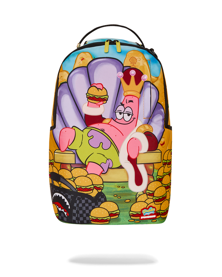 Spongebob Krabby King Patrick Backpack