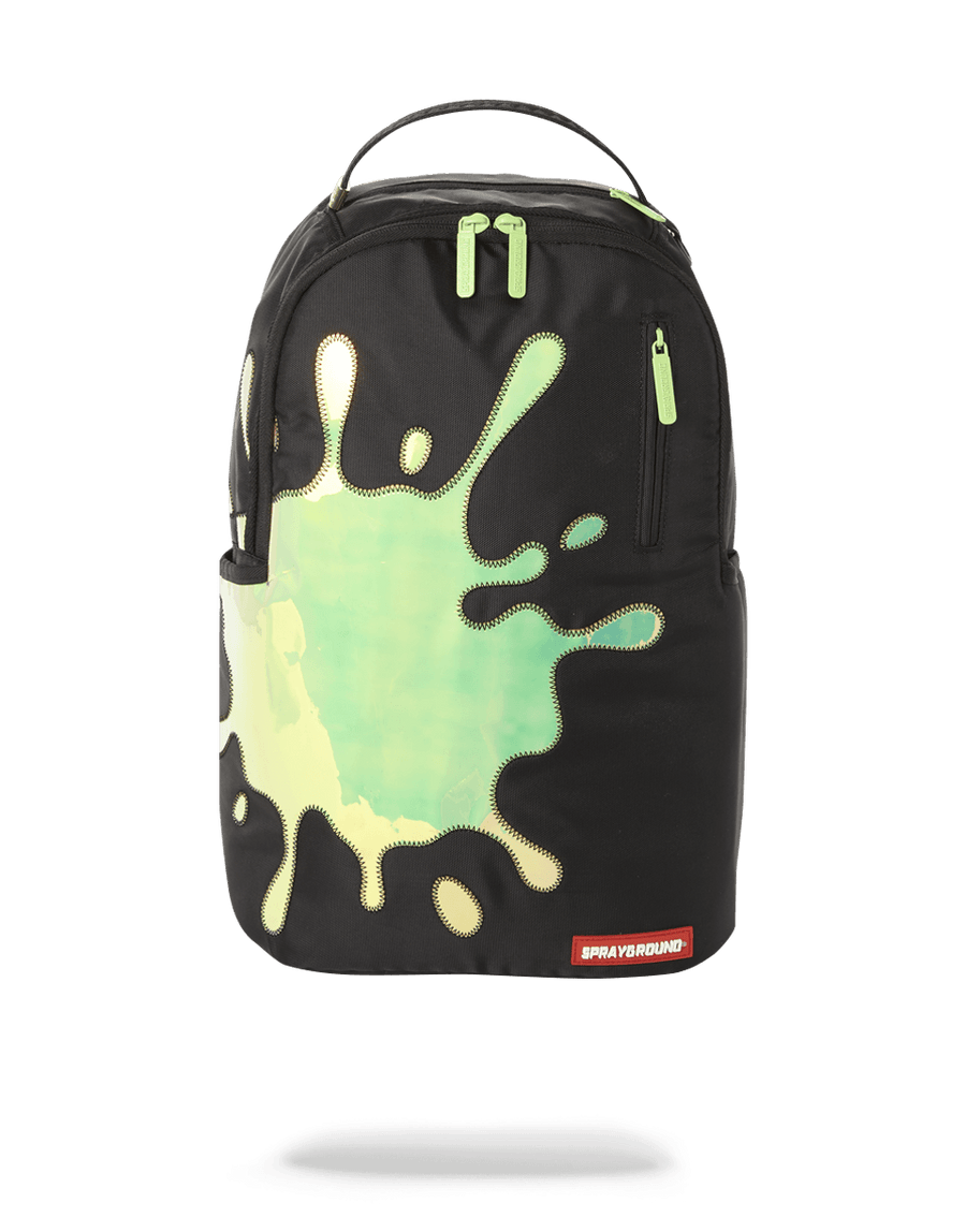 Blue Mirror Reflective Splat Backpack (One Of One)