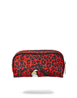 RED LEOPARD LIPS PENCIL CASE