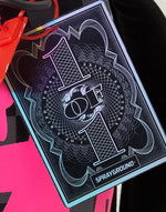 Blue Mirror Reflective Splat Backpack (One Of One) - image 2