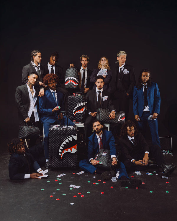 Shinobi Sharks In Paris Carry-On Luggage - image 2