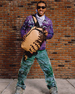 Designer Drip Effect Backpack - image 4