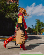 Designer Drip Effect Backpack - image 12