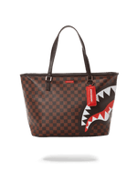 Checks In Camoflauge Tote