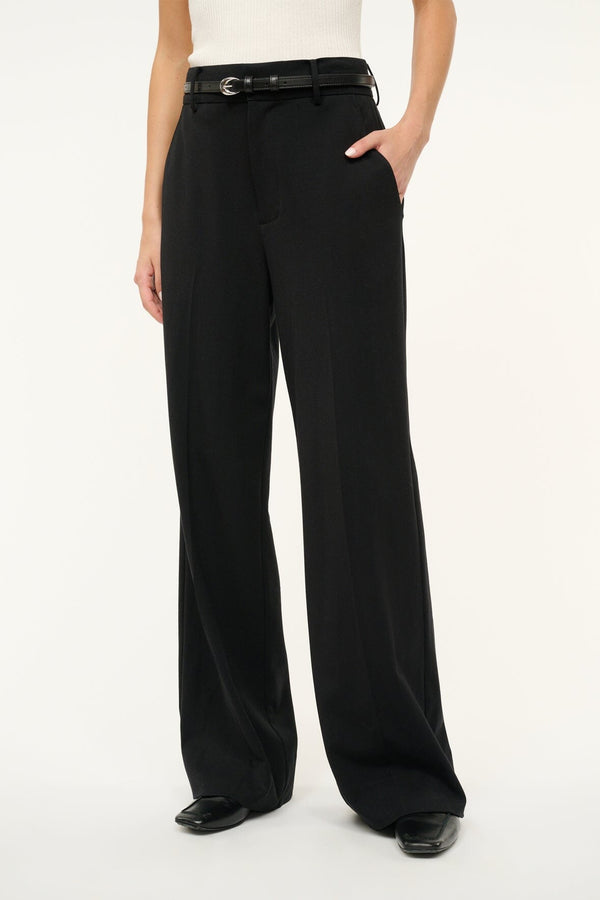 Slim Moon Buckle Belt - 13Mm | Black Silver - image 2