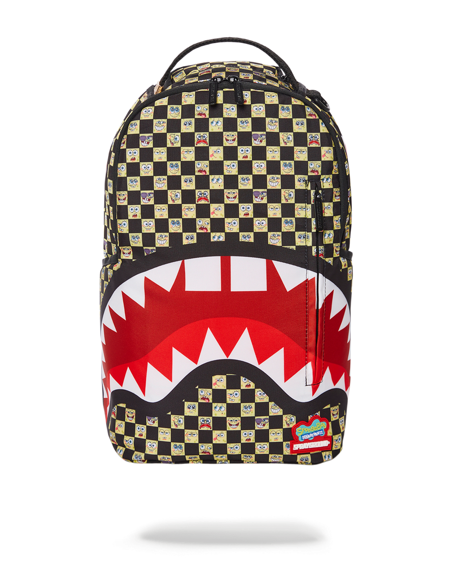 Spongebob Checkered Backpack (Dlxr)
