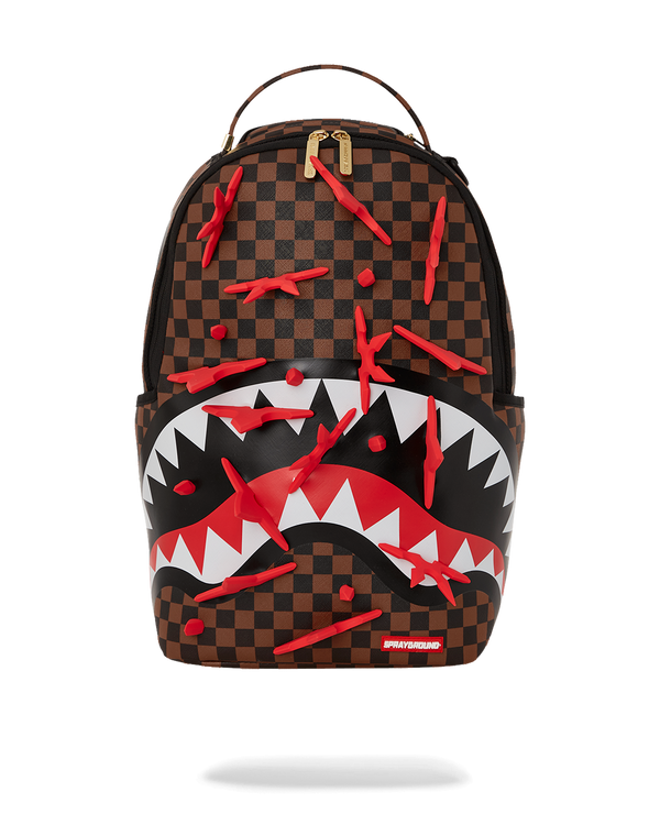 REAL 3D NINJA STARS SMASHED BACKPACK (DLXV)