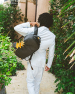 A.i.3 SHARK BITE BLACK GOLD BACKPACK (DLXV) - image 4
