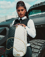 Leveled Up Split Quilt Shark Backpack (Dlxv) - image 6