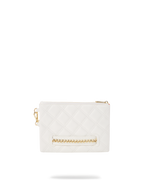 RIVIERA LE BLANC GOLD  CHAIN SHARK CROSSOVER CLUTCH