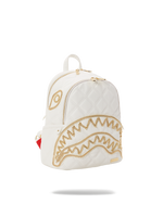 RIVIERA LE BLANC GOLD CHAIN SHARK SAVAGE BACKPACK