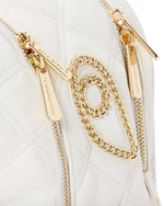 RIVIERA LE BLANC GOLD CHAIN SHARK SAVAGE BACKPACK