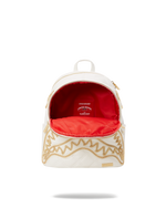 RIVIERA LE BLANC GOLD CHAIN SHARK SAVAGE BACKPACK