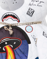 Ufo Spaced Out Moneybear Teddybear Backpack - image 6