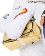 Ufo Spaced Out Moneybear Teddybear Backpack - image 7
