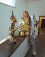 Gold Rush Moneybear Teddybear Backpack - image 2