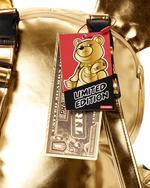 Gold Rush Moneybear Teddybear Backpack - image 12