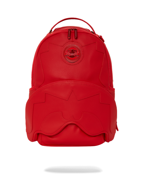 Heavy Metal Shark Red Backpack (Dlxv)