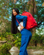 Heavy Metal Shark Red Backpack (Dlxv) - image 4