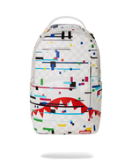 Sharks In Paris Glitch Rider Backpack (Dlxv)