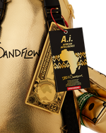 A.I.8 African Intelligence Path To The Future Ii Medium Moneybear Teddybear Backpack - image 18