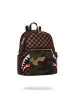 Exterior Gold Zip Pocket Sharks In Paris Savage Backpack - image 3