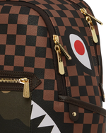 Exterior Gold Zip Pocket Sharks In Paris Savage Backpack - image 9