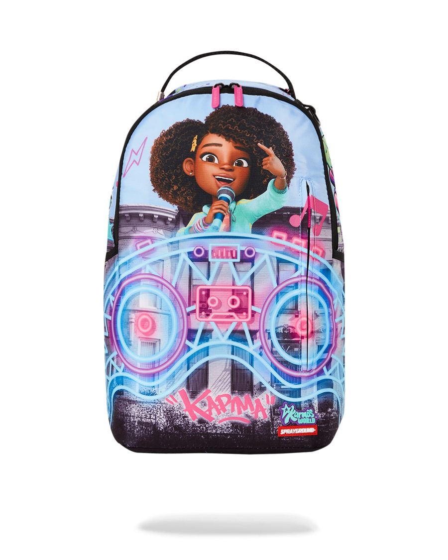 Karma'S World Turn Up The Volume Backpack