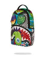 PSYCHO WORLD OF FUN BACKPACK (WITH REMOVABLE VELCRO EYE PATCHES)