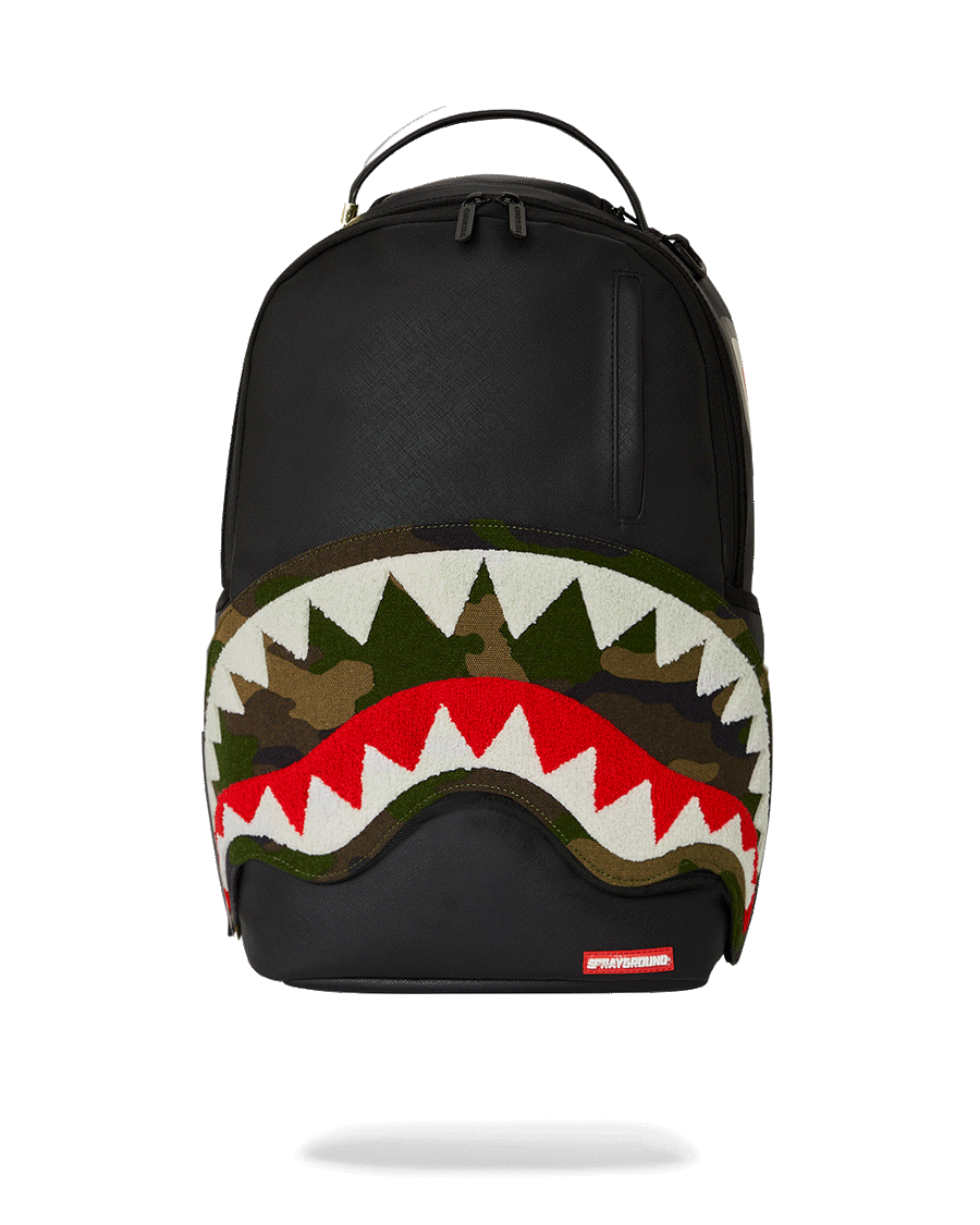 Velcro Shark - 3 Interchangeable Sharks Backpack (Dlxv)