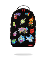 Trance Party Patches Backpack (23 Velcro Removable Patches) - image 3