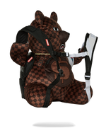 Bear Wearing Backpack As A Backpack - image 3