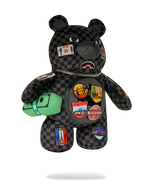 Global Mogul Unlimited Miles Moneybear Teddybear Backpack - image 3