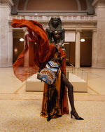 The Met Kuba Kingdom Headdress Backpack - image 2