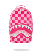 Furzilla Shark (Pink Check) Backpack