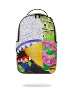 Mean Money Collage Backpack