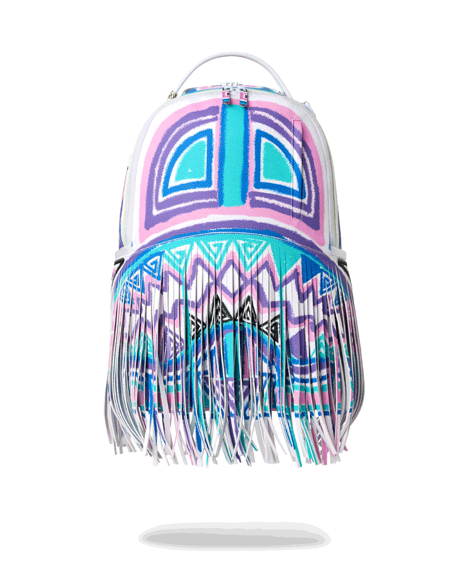 A.I. African Intelligence Motivated Motion Backpack - Sandflower Collab